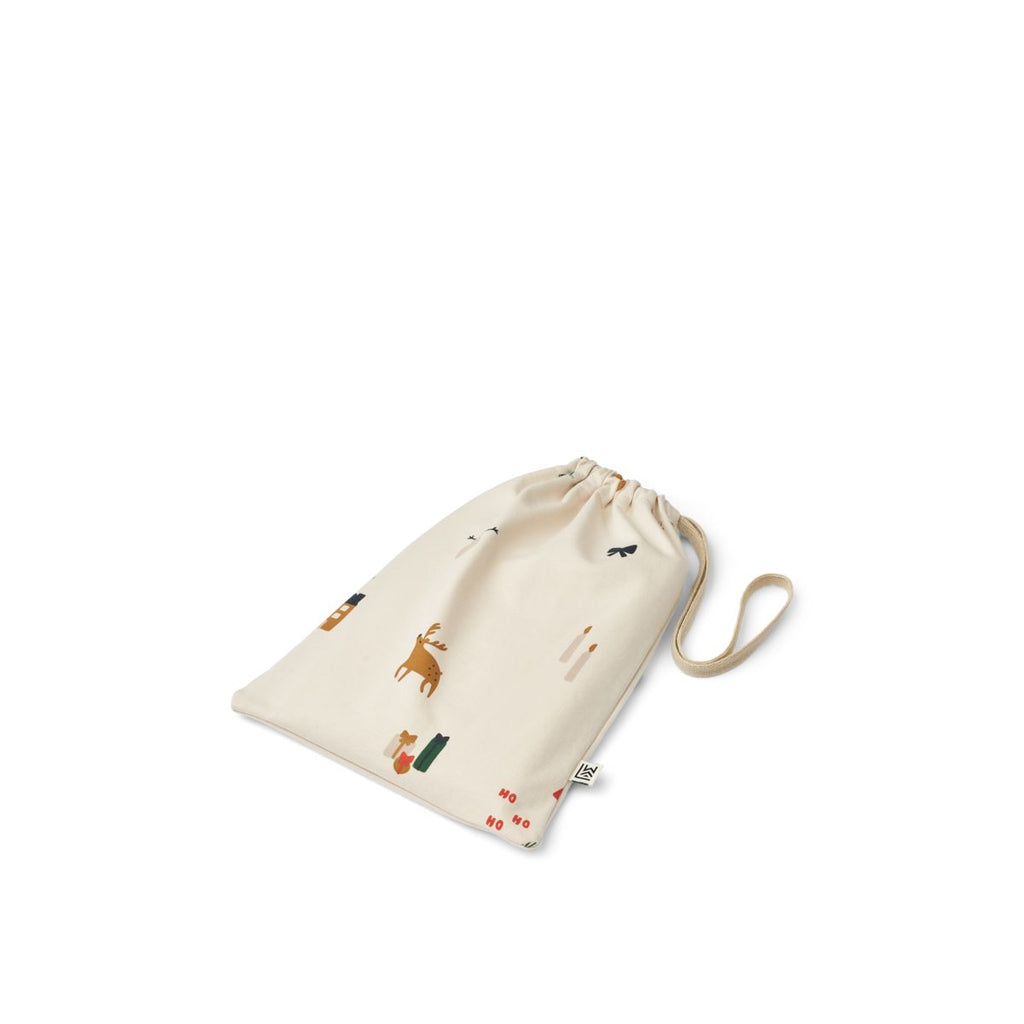 Pyjama Salopette en Coton Biologique Imprimé avec Boutons Pression et Sac en Tissu Assorti pour Bébés et Tout-Peters