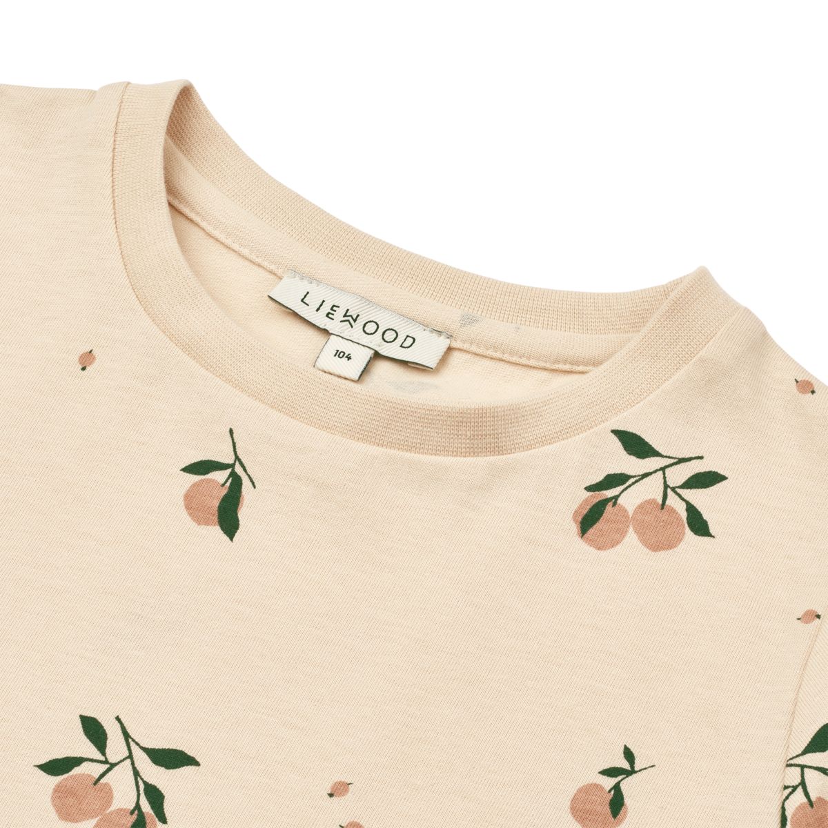 T-shirt à manches courtes en coton biologique avec imprimé coquillages pêche décontracté et col ras du cou classique pour les tenues quotidiennes des enfants
